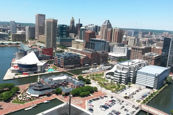 Baltimore Skyline - Inner Harbor