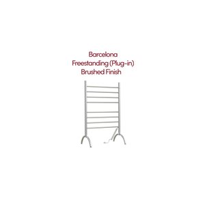 Barcelona Freestanding Towel Warmer: Plug-in Convenience