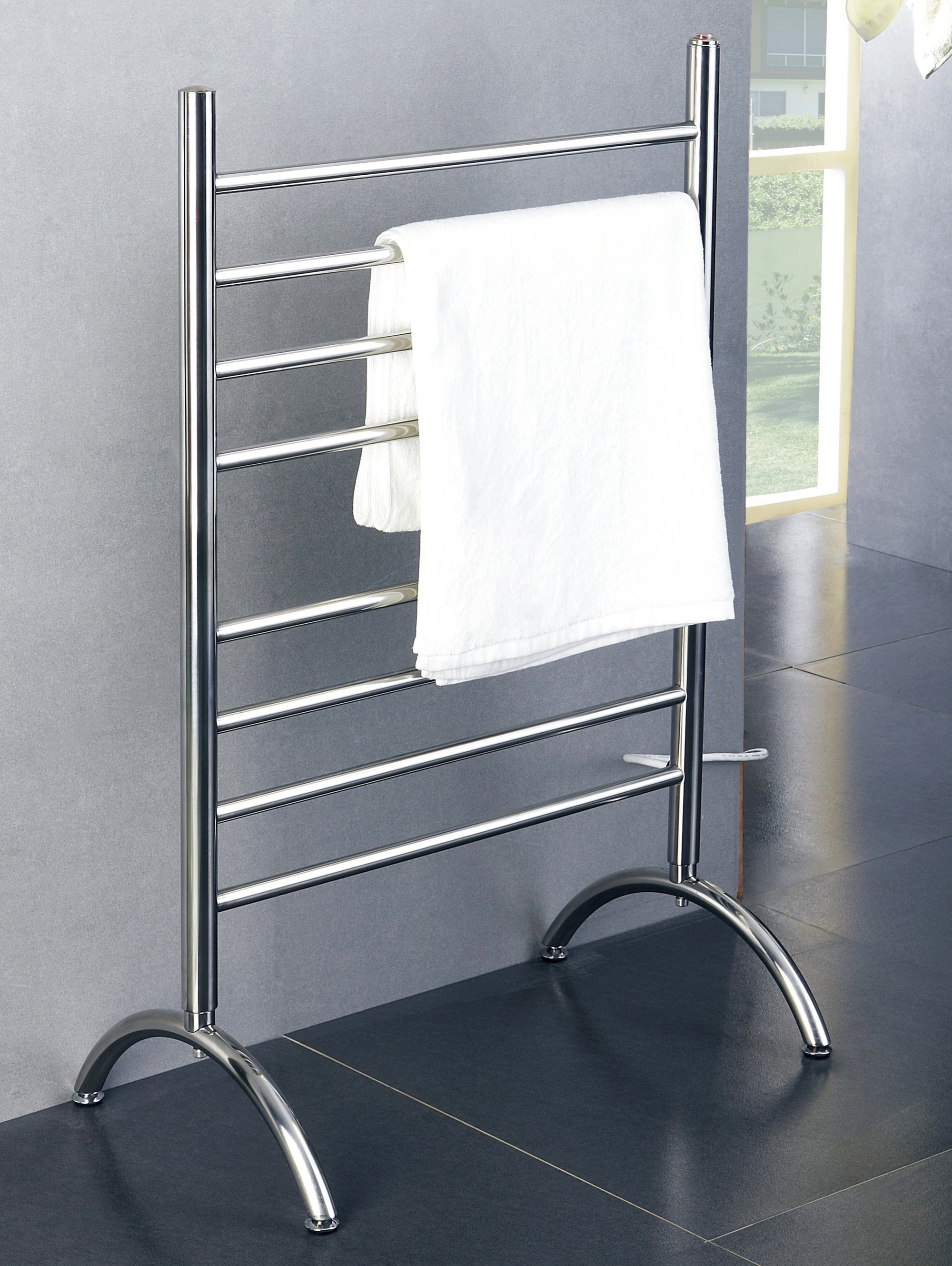Barcelona Towel Warmer Life-style Close-up Photo