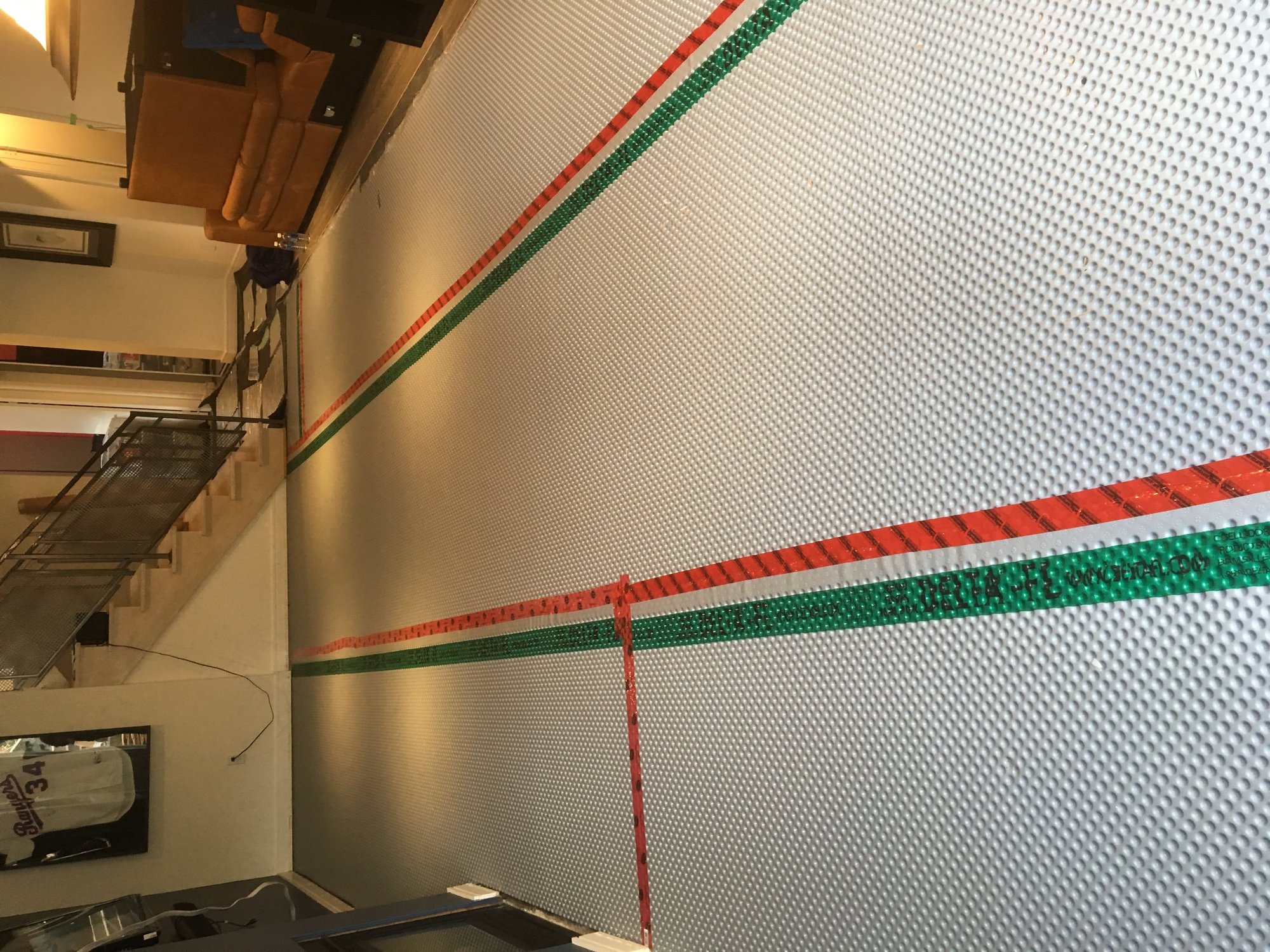 Basement installation of floor heating NORTH YORK, ON
