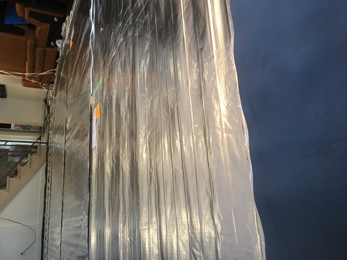 Basement installation of heated laminate floors with environ closeup NORTH YORK, ON