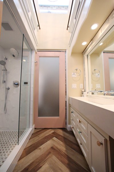bath crashers tv show remodel glass door