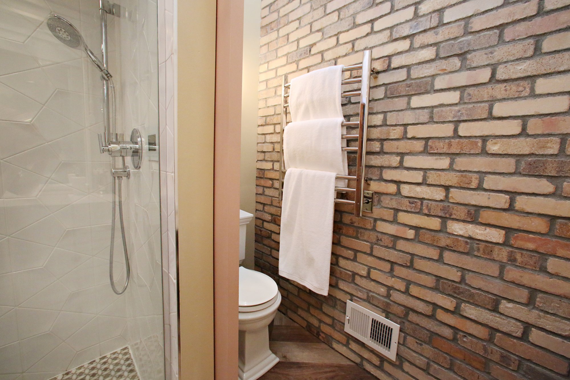 bath crashers tv show remodel towel warmer