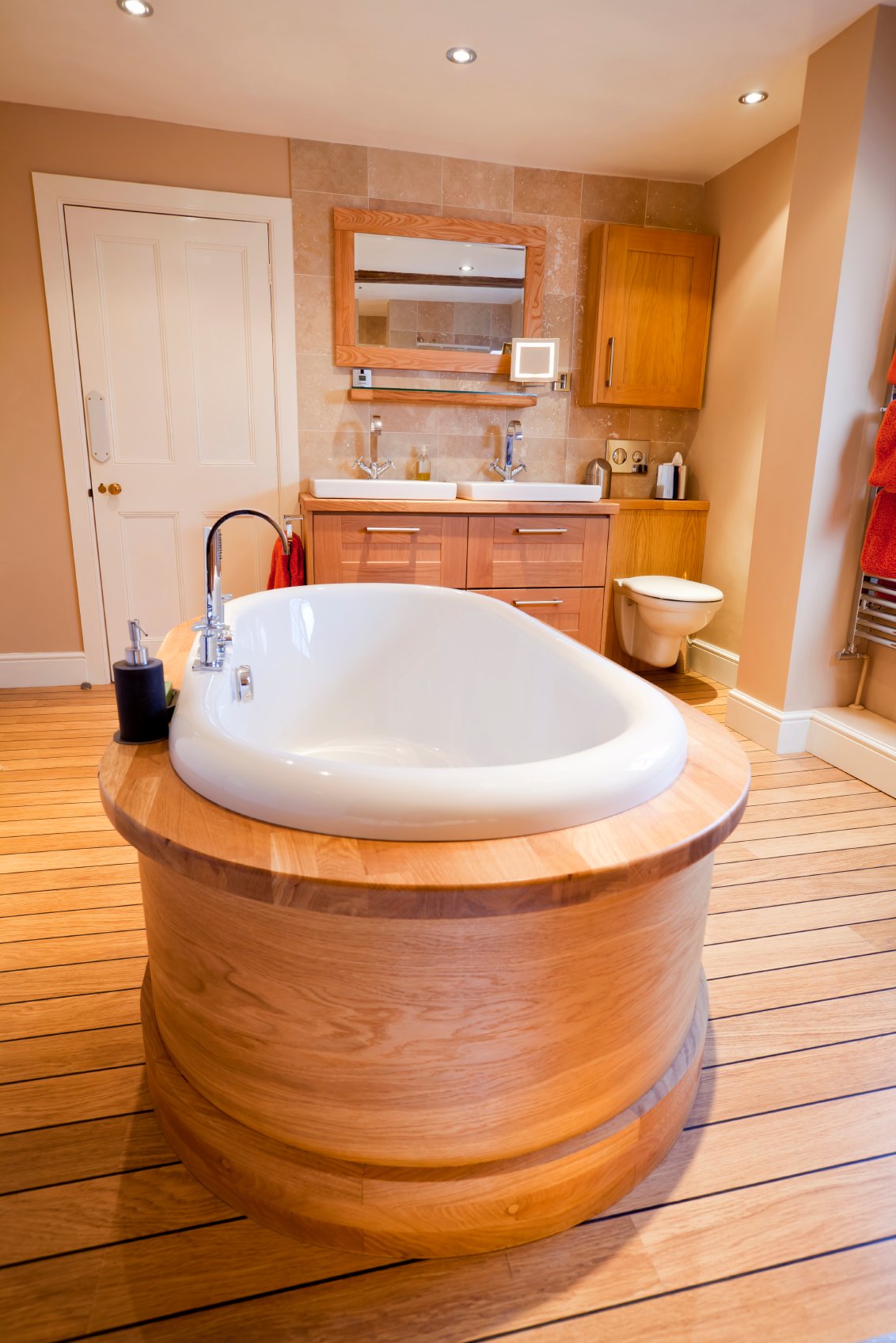 Bathroom Lifestyle Stock Photo
