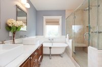 Bathroom Lifestyle Stock Photo