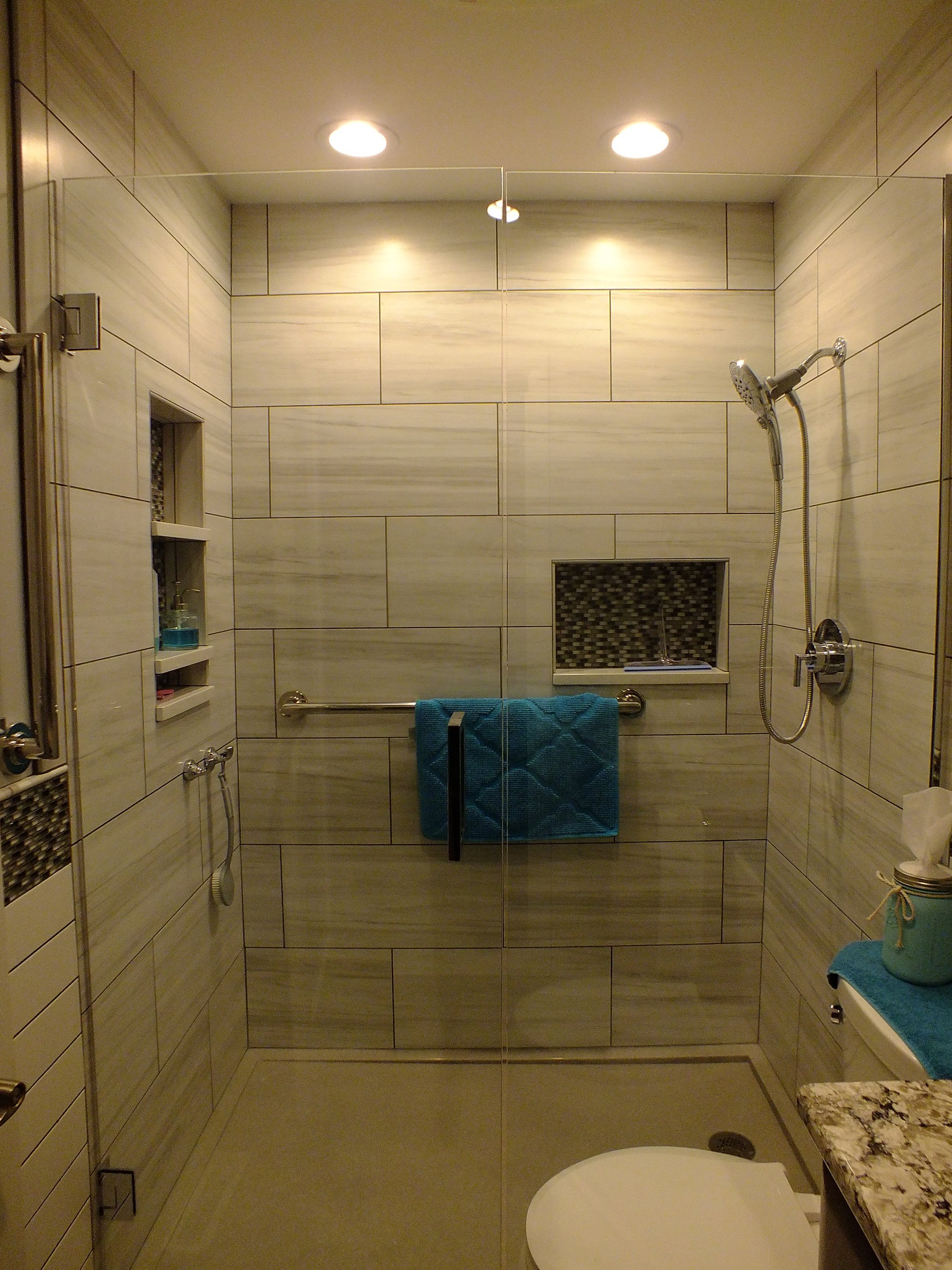 Bathroom Remodel with floor heating