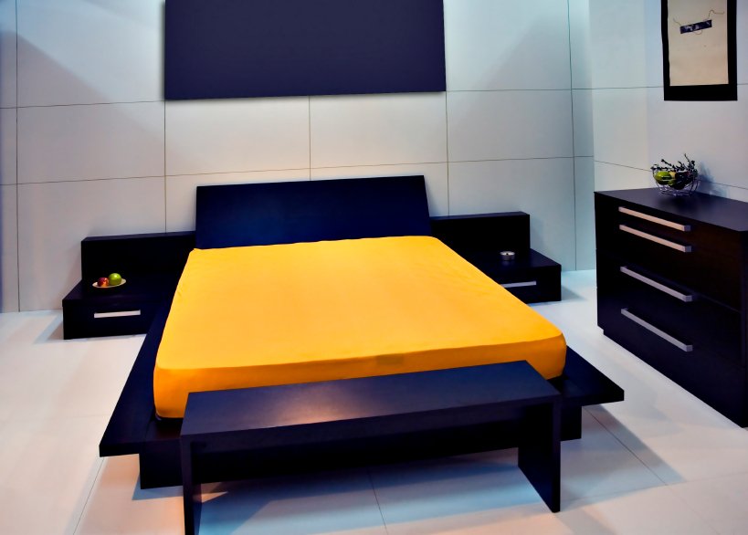 Bedroom Lifestyle Stock Photo