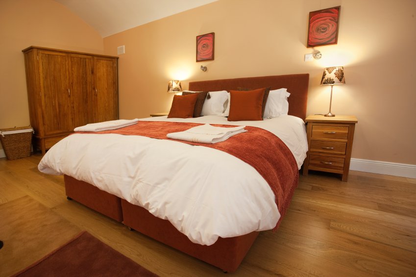 Bedroom with Radiant Floor Heat