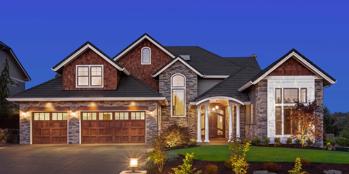 bedroom over garage in a house