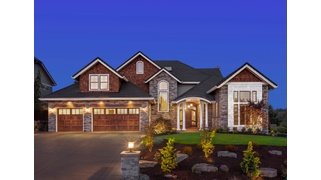 bedroom over garage in a house