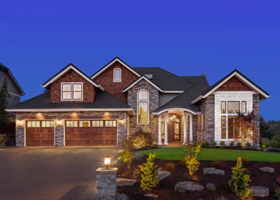 bedroom over garage in a house