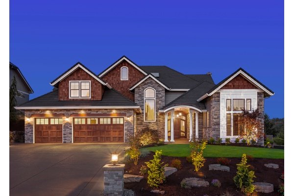 bedroom over garage in a house