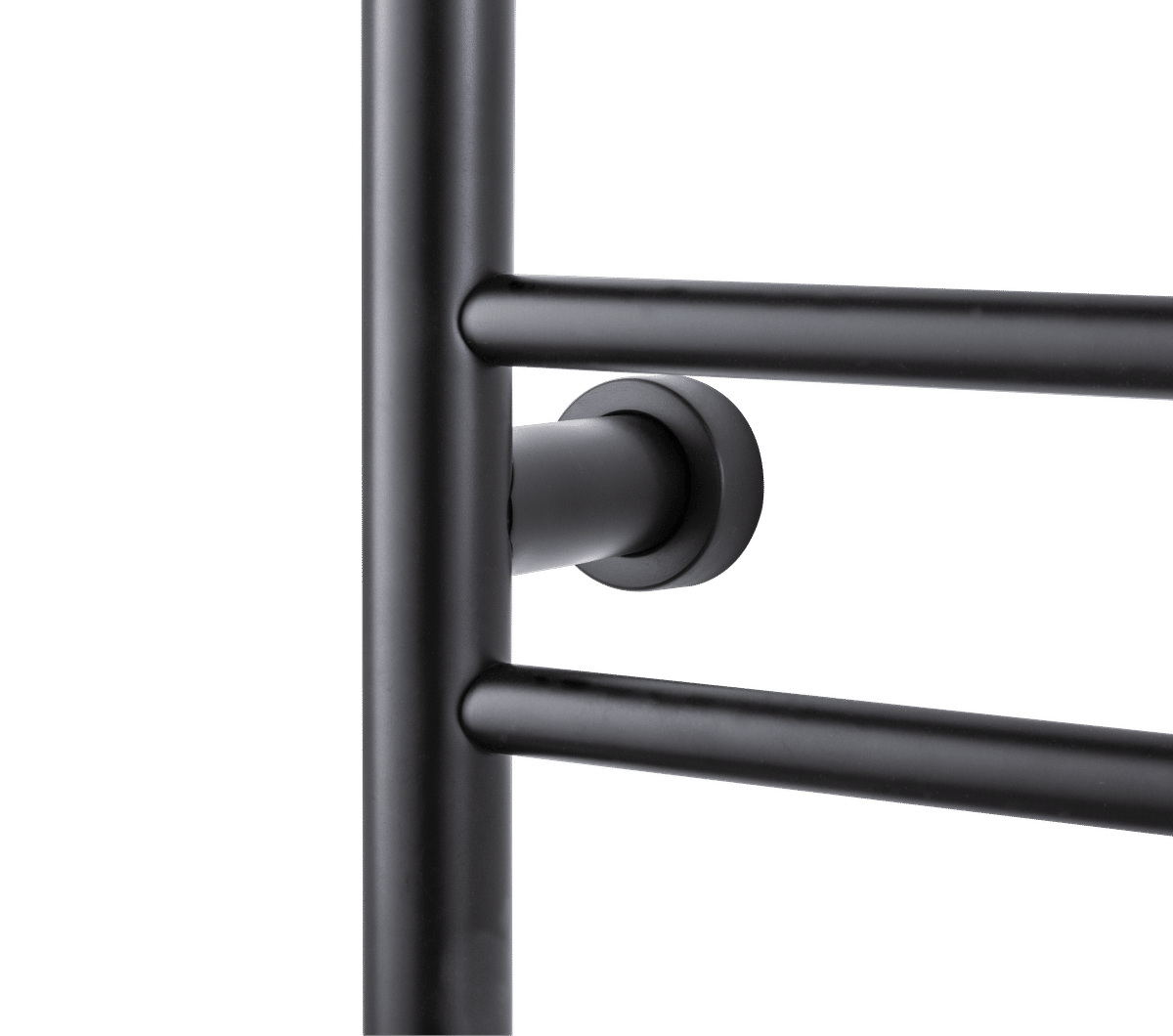 Summit Black Dual Connect Towel Warmer Mount Detail