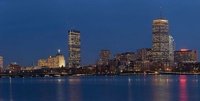 Boston Skyline Dusk