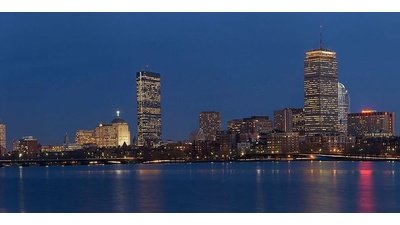 Boston Skyline Dusk
