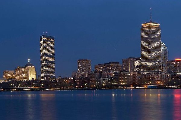 Boston Skyline Dusk