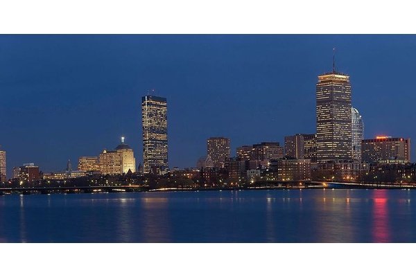 Boston Skyline Dusk