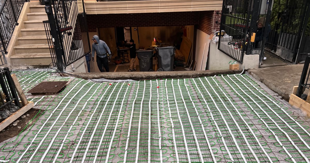 Snow System Automated Winter Control: A Radiant Snow Melt System for a Chicago ...