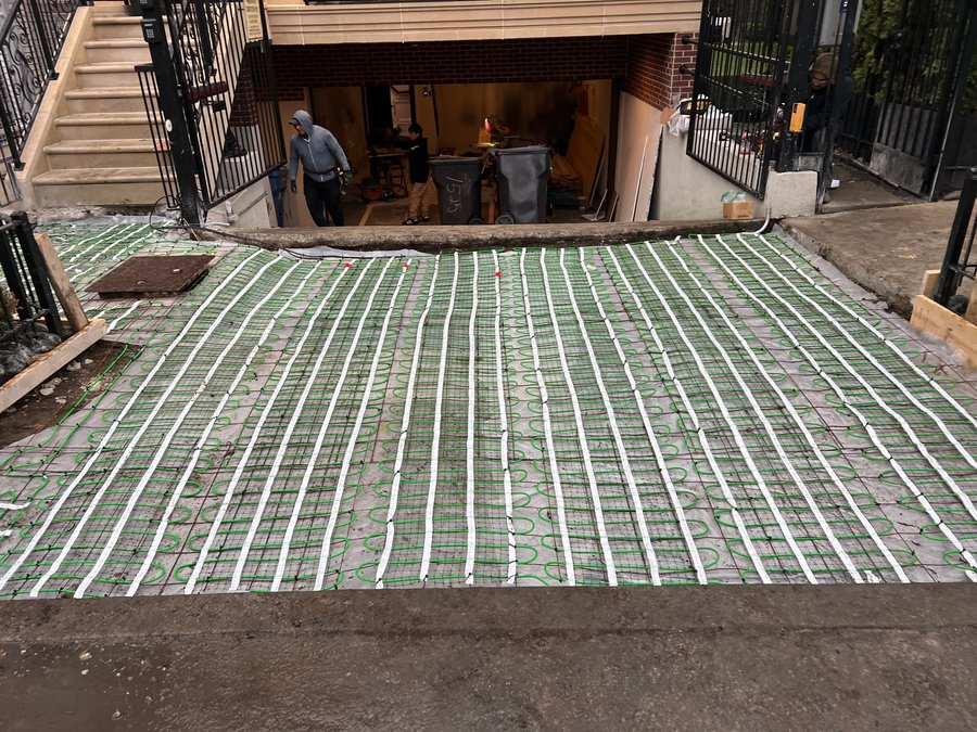 Urbane Home Heated Driveway Apron in Chicago (4)