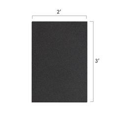 ThermalSheet insulating underlayment for electric radiant floor heating systems, shown as a two-foot by three-foot rectangular sheet.
