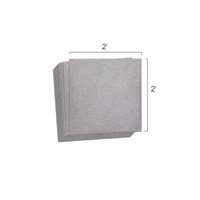 CeraZorb® Insulating Synthetic Cork Underlayment (2’ x 2’) - 16 sq.ft. - Pack of 4 Sheets