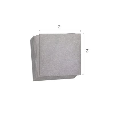 CeraZorb® Insulating Synthetic Cork Underlayment (2’ x 2’) - 48 sq.ft. - Pack of 12 Sheets
