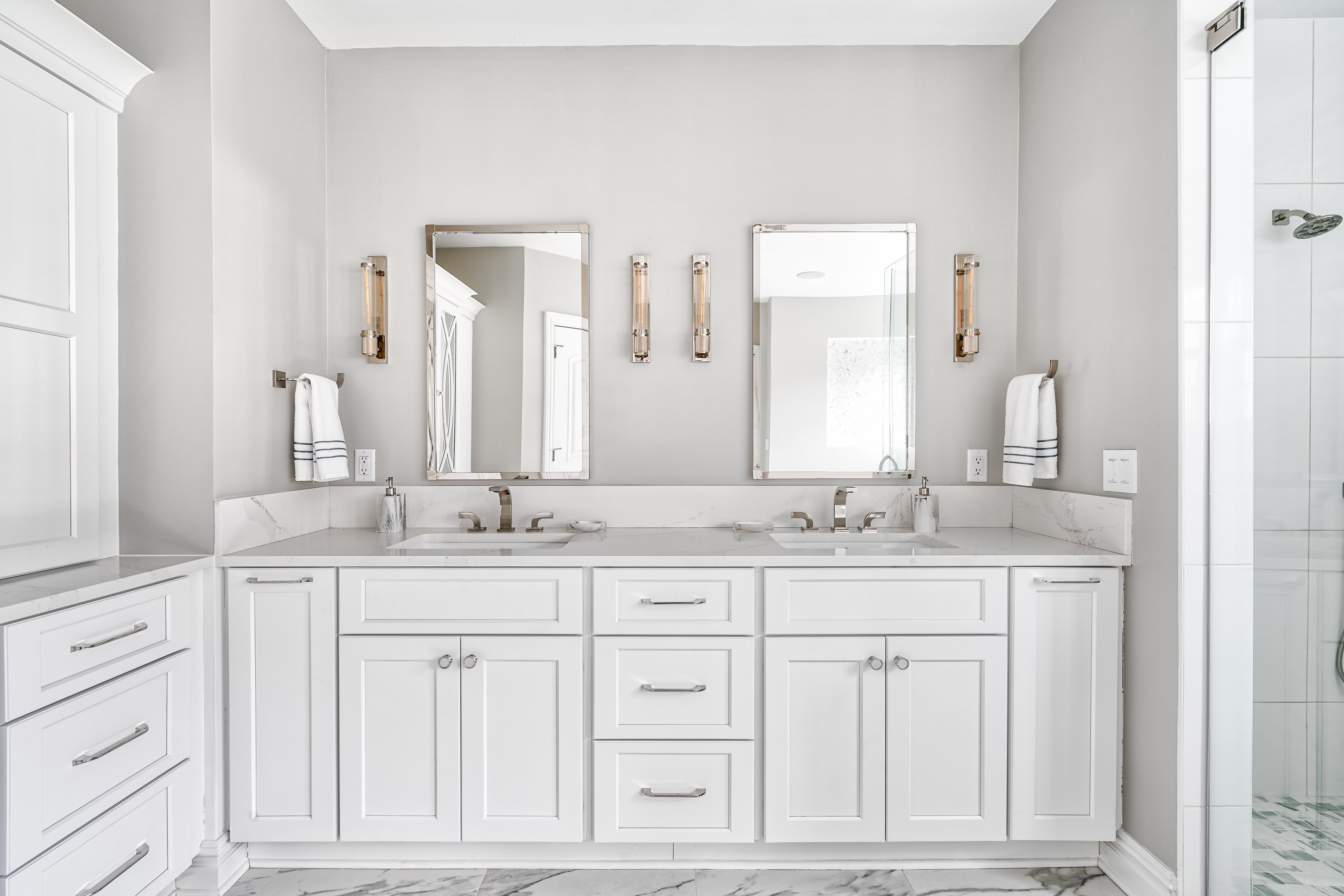 Kraftmaster Renovations bathroom remodel vanity