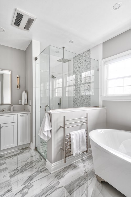 Kraftmaster Renovations bathroom remodel shower with tub