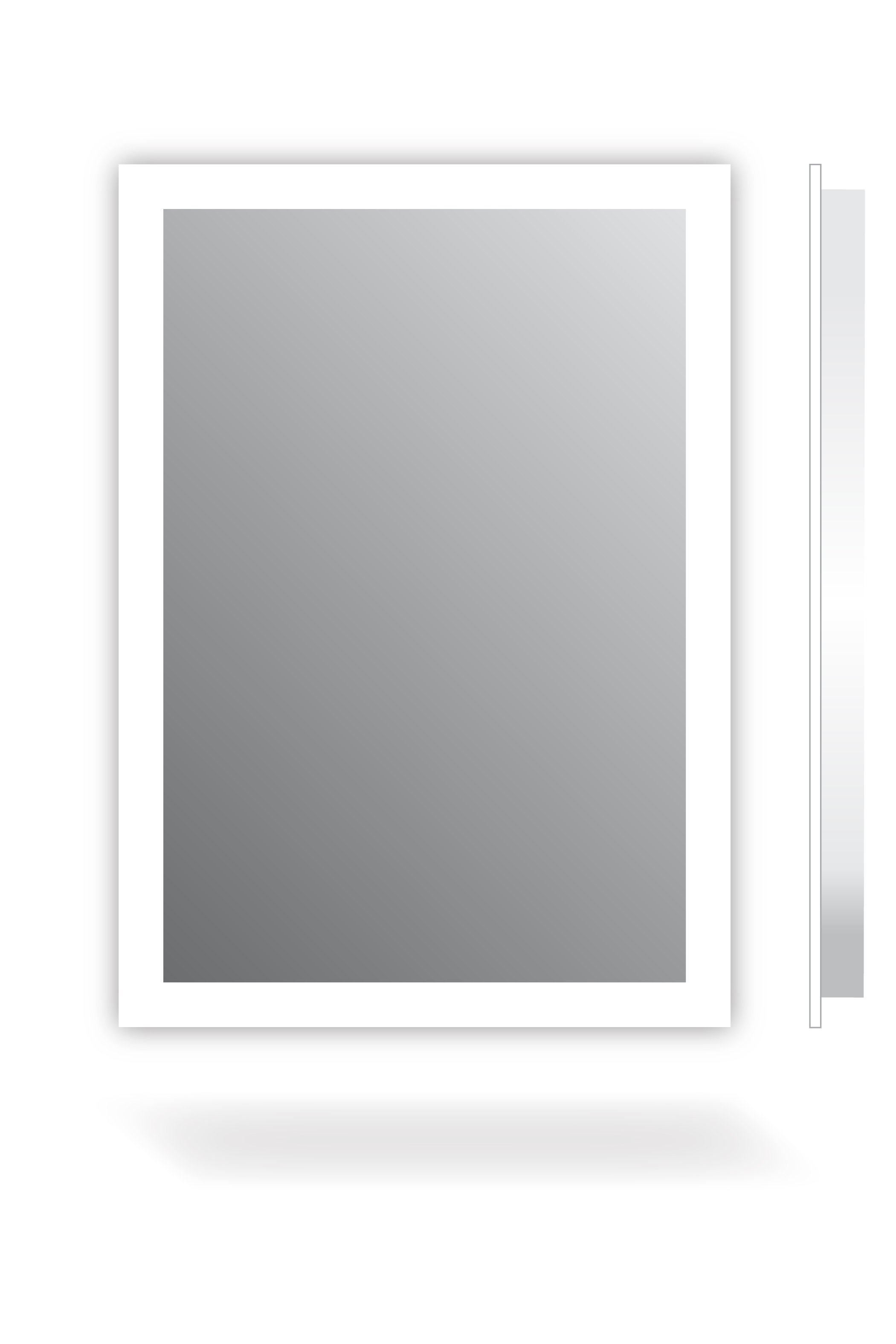 Clara LED Mirror W 66ʺ x H 30ʺ x 1.75ʺ, Warm Yellow - 3000K