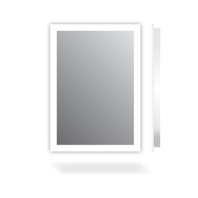 Clara LED Mirror W 26ʺ x H 37ʺ x 1.75ʺ, Cool White - 4100K