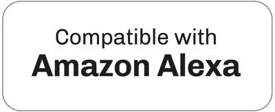 Compatible with Amazon Alexa