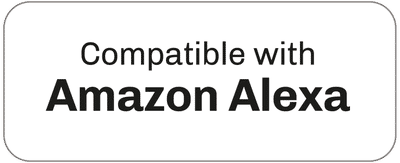 Compatible with Amazon Alexa