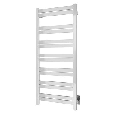Milan 14 Towel Warmer, Polished, Hardwired, 14 Bars