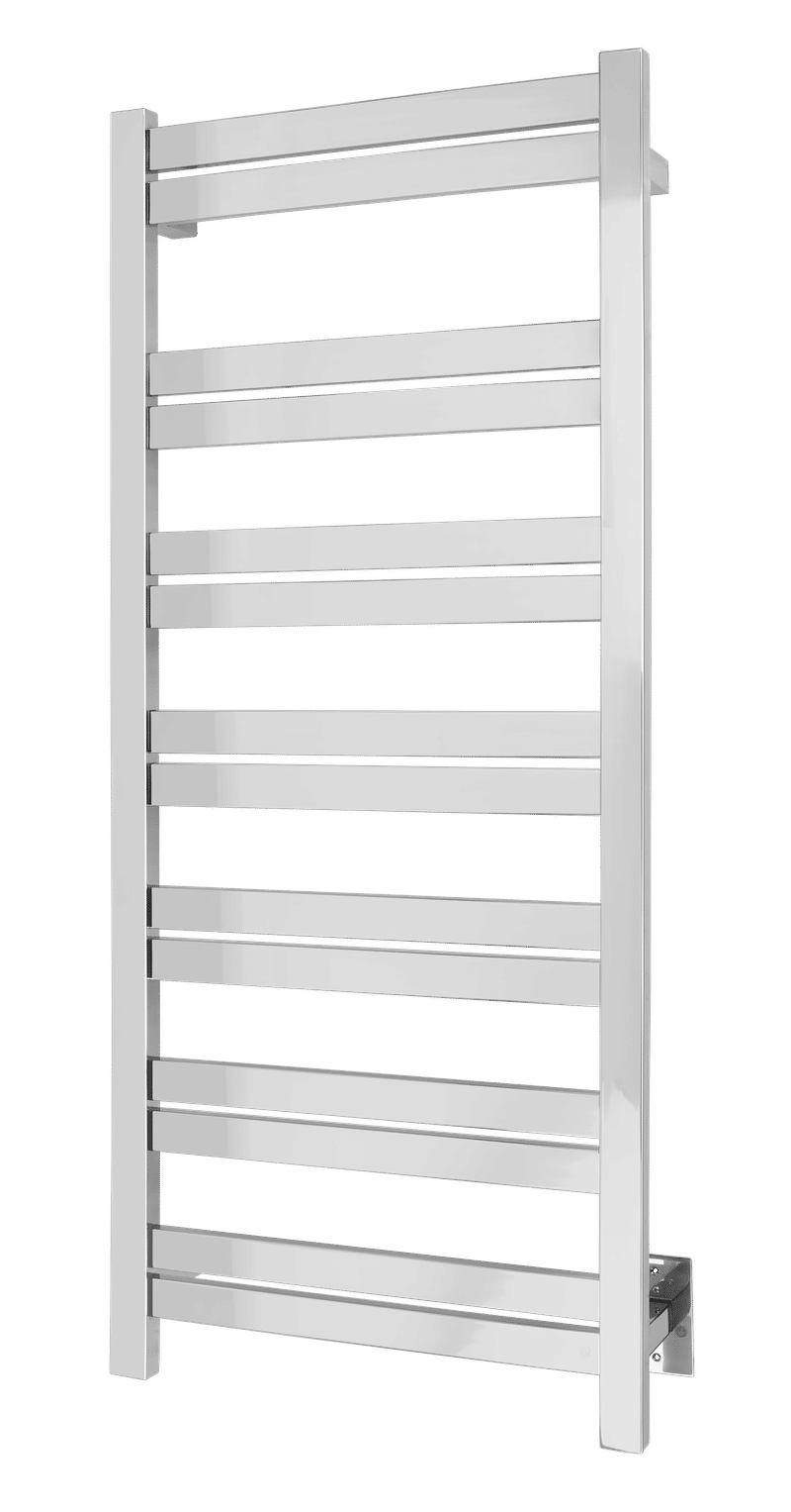 Cosmopolitan Towel Warmer Milan 14 Milan polished stainless steel towel warmer - wall mounted