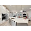 countertop heating illustration with arrows