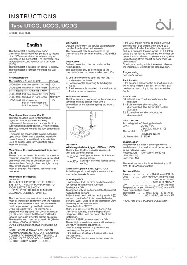 Cover for EnergyStat™ Instructions (Legacy) (English)