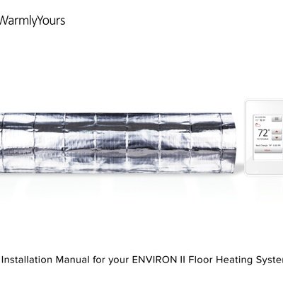 Environ™ Easy Mat Installation Manual (English)