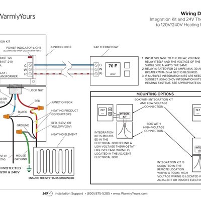 Generic Wiring Diagram & Instruction, Integration Kit (English)