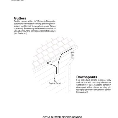 Gutter Ice Sensor Installation (English)