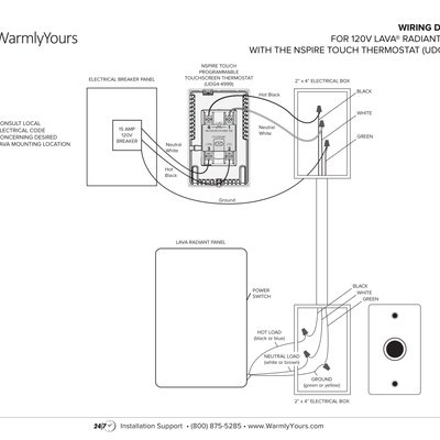 LEGACY - LAVA Wiring diagram (English)