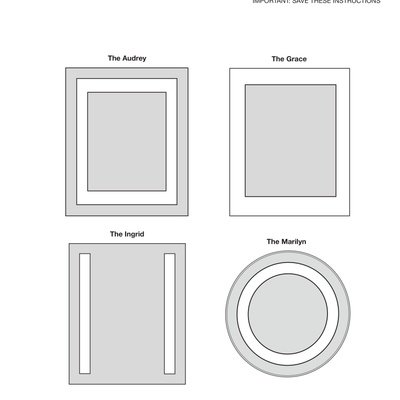 LEGACY- LED Mirror Marquee Series Install Manual (English)