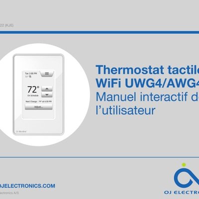 nSpire Touch WiFi UWG4-4999 Interactive User Manual (French)