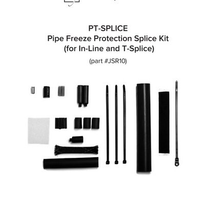 PT-SPLICE Self-Regulating Pipe Freeze Protection Splice Kit Installation Manual (English)