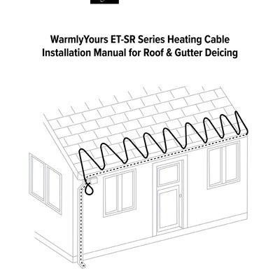 Roof And Gutter Cable Installation Manual (English)
