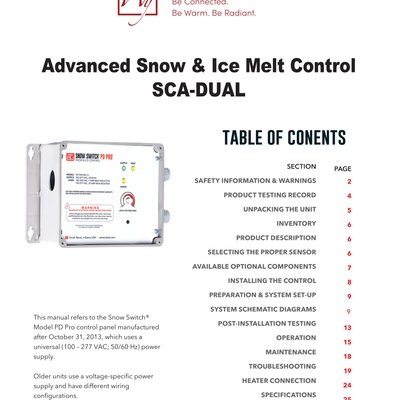 SCA-DUAL Operation Manual (English)