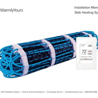 Slab Heating Installation Manual (English)