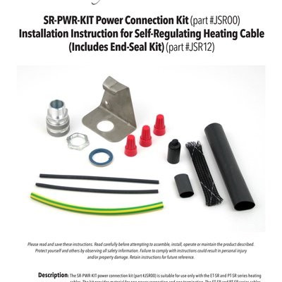 SR-PWR-Kit Power Connection Kit Installation Manual (English)