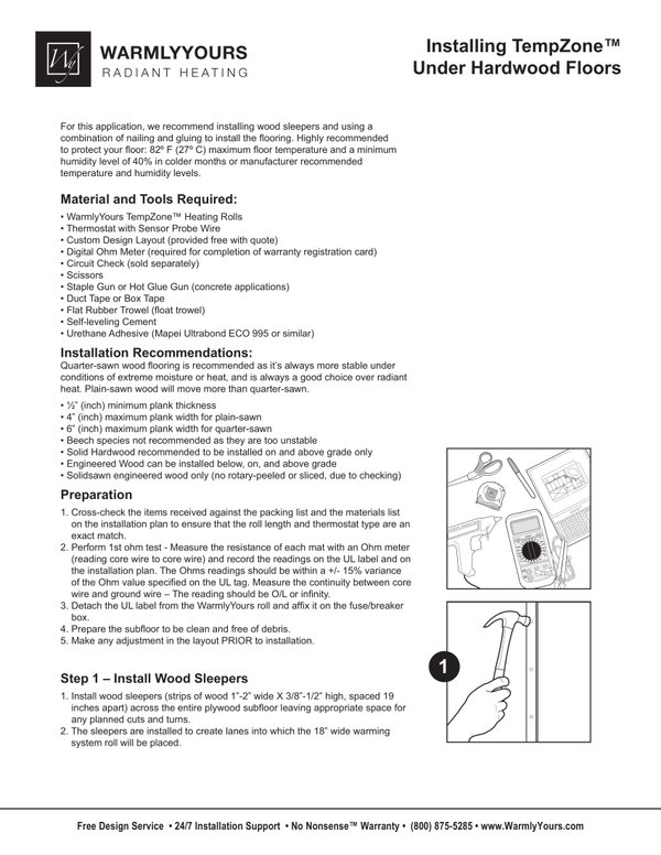 Cover for Step By Step Under Hardwood Floors 30003 (English)