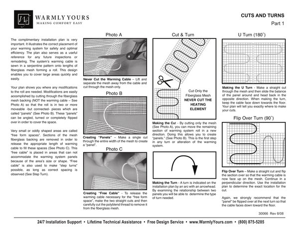 Cover for TempZone™ Flex Roll Cuts and Turns (English)
