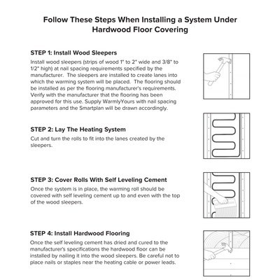 TempZone™ Flex Roll Nailed-Down Hardwood Installation Overview (English)